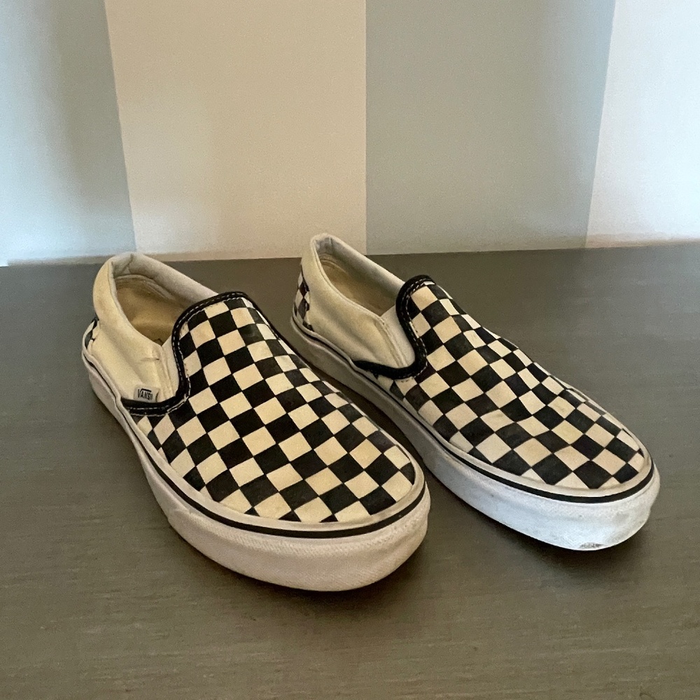Vans Checkerboard Slip-on Shoes